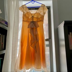 Vintage Bridgerton style party dress